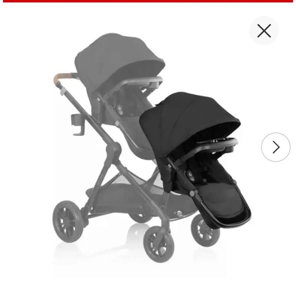 Evenflo Pivot Xpand NXT Second Seat – Coal Black – New